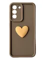 Чохол Toys Case для Samsung Galaxy S23 Plus (brown / heart)