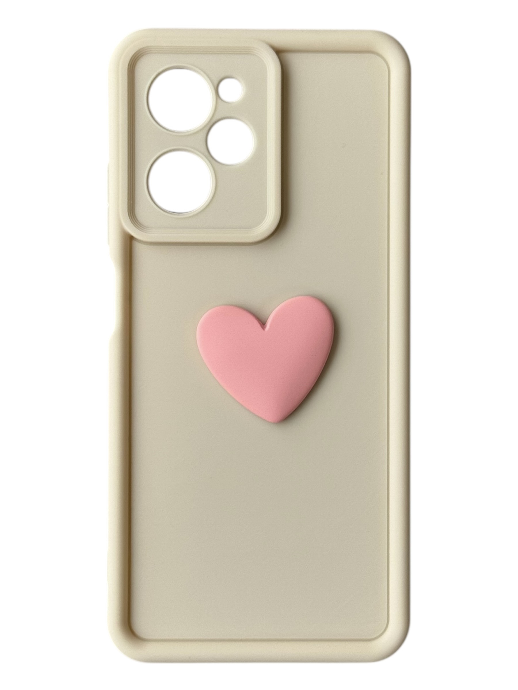 Чохол Toys Case для Xiaomi Poco X5 Pro (white / heart)