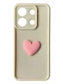Чохол Toys Case для Xiaomi Redmi Note 13 Pro 4G (white / heart)