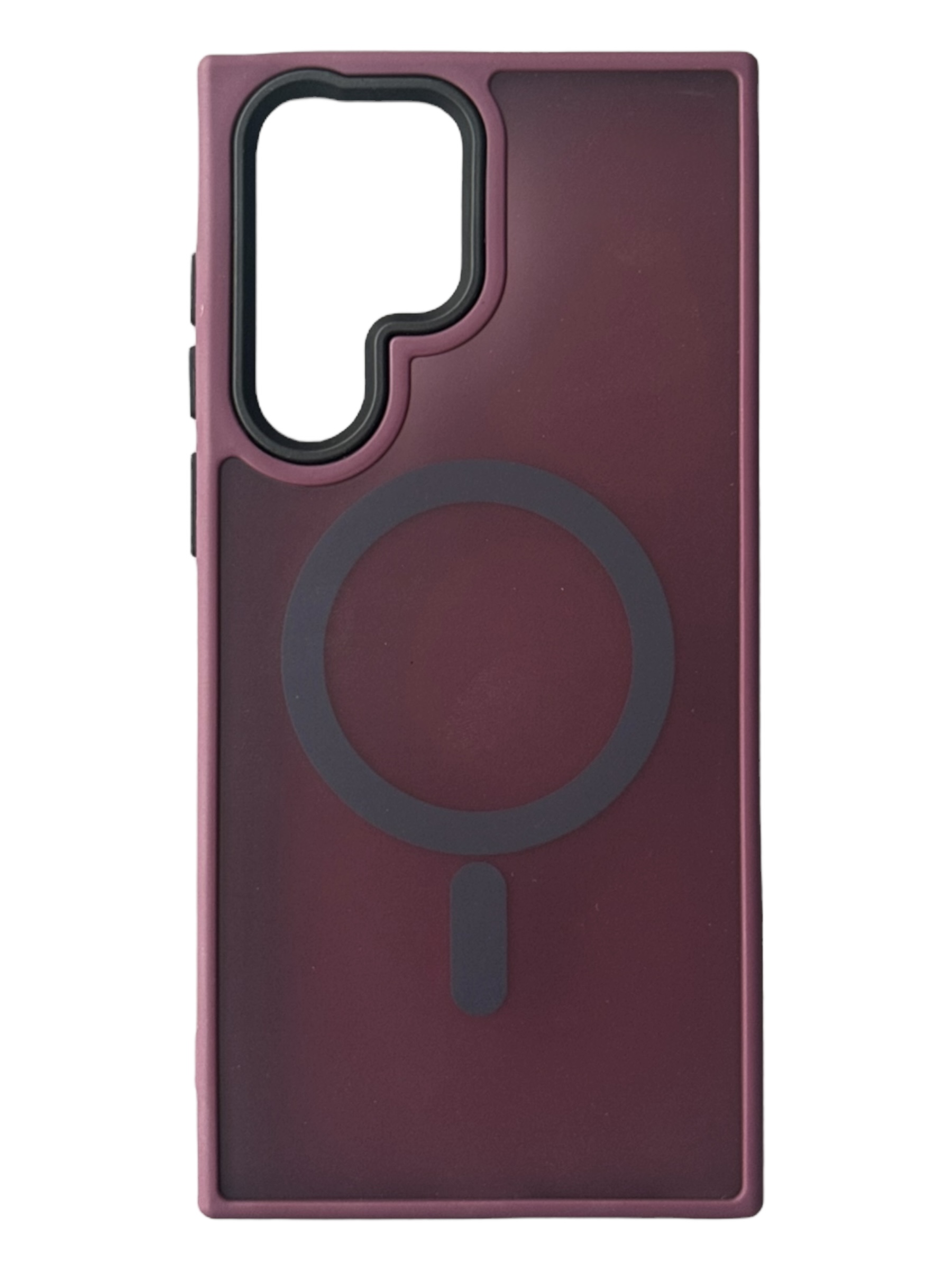Чохол Frosted Case with MagSafe Samsung Galaxy S23 Ultra (red wine)