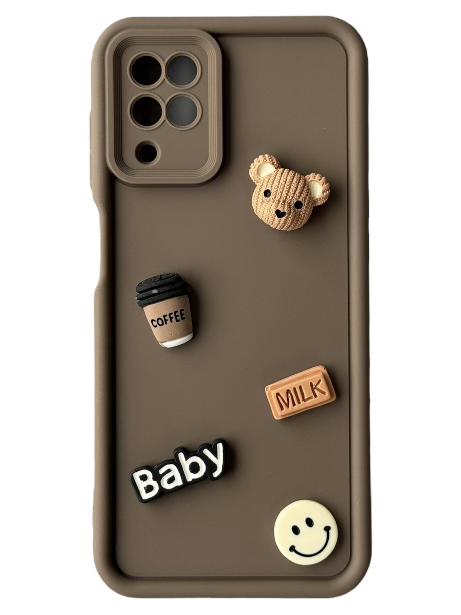 Чохол Toys Case для Samsung Galaxy A12 (brown / bear)
