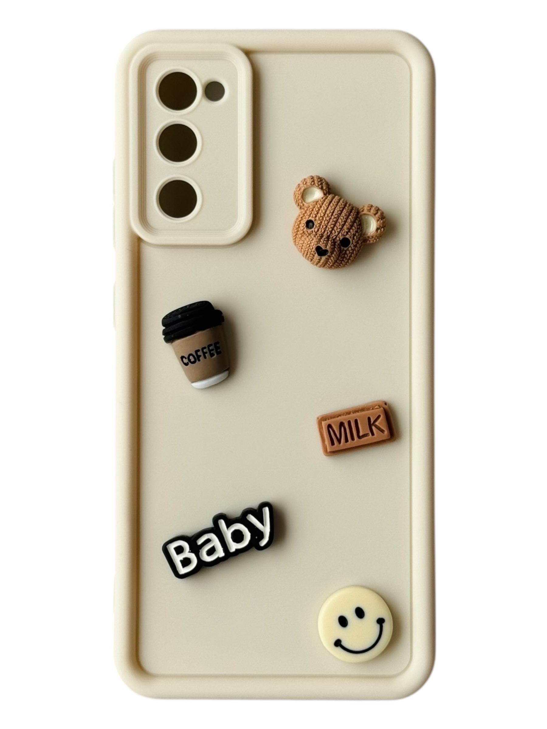 Чохол Toys Case для Samsung Galaxy S20 FE (white / bear)