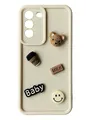 Чохол Toys Case для Samsung Galaxy S22 (white / bear)