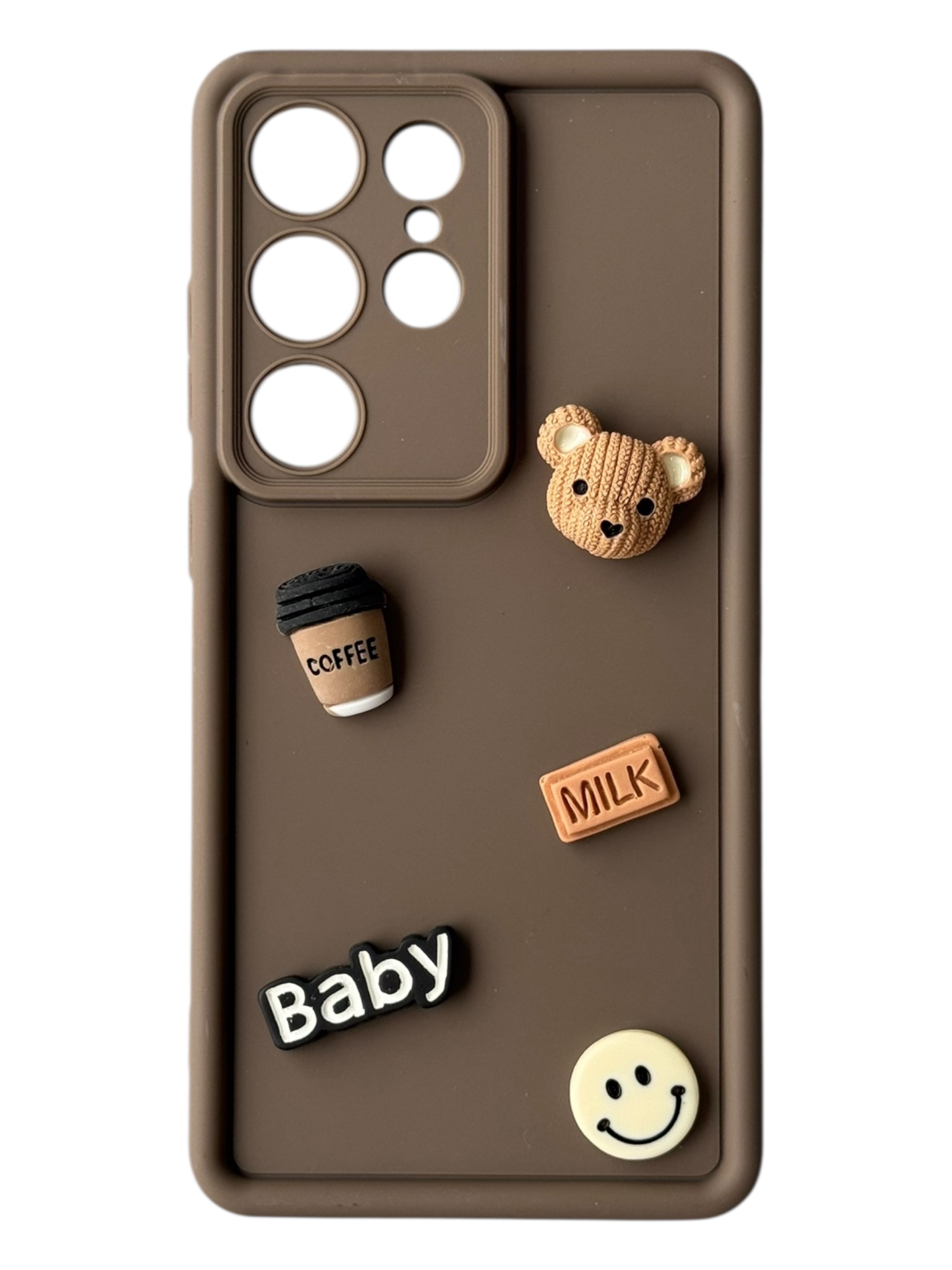 Чохол Toys Case для Samsung Galaxy S22 Ultra (brown / bear)