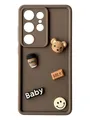 Чохол Toys Case для Samsung Galaxy S22 Ultra (brown / bear)