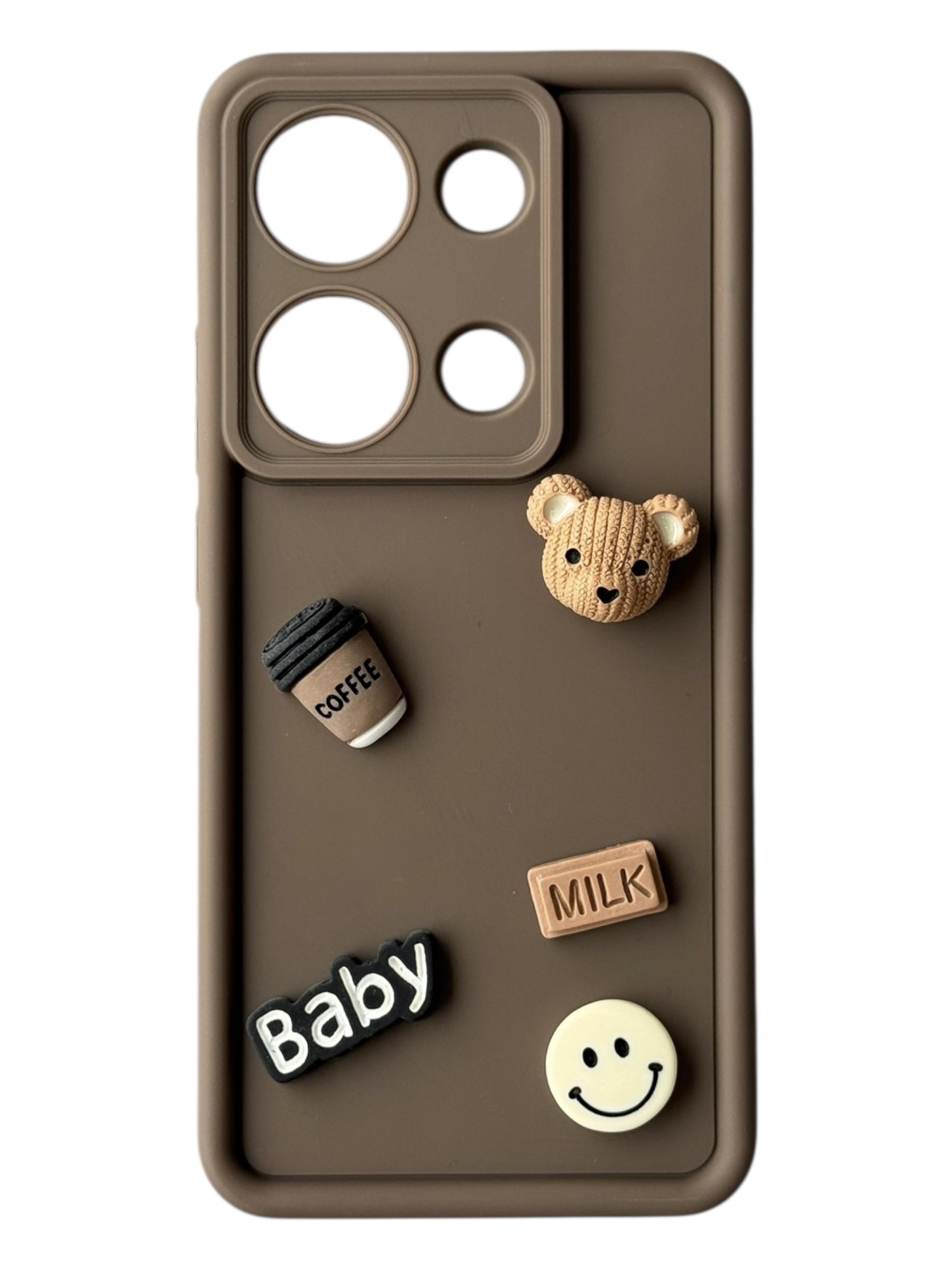 Чохол Toys Case для Xiaomi Redmi Note 13 Pro 4G (brown / bear)