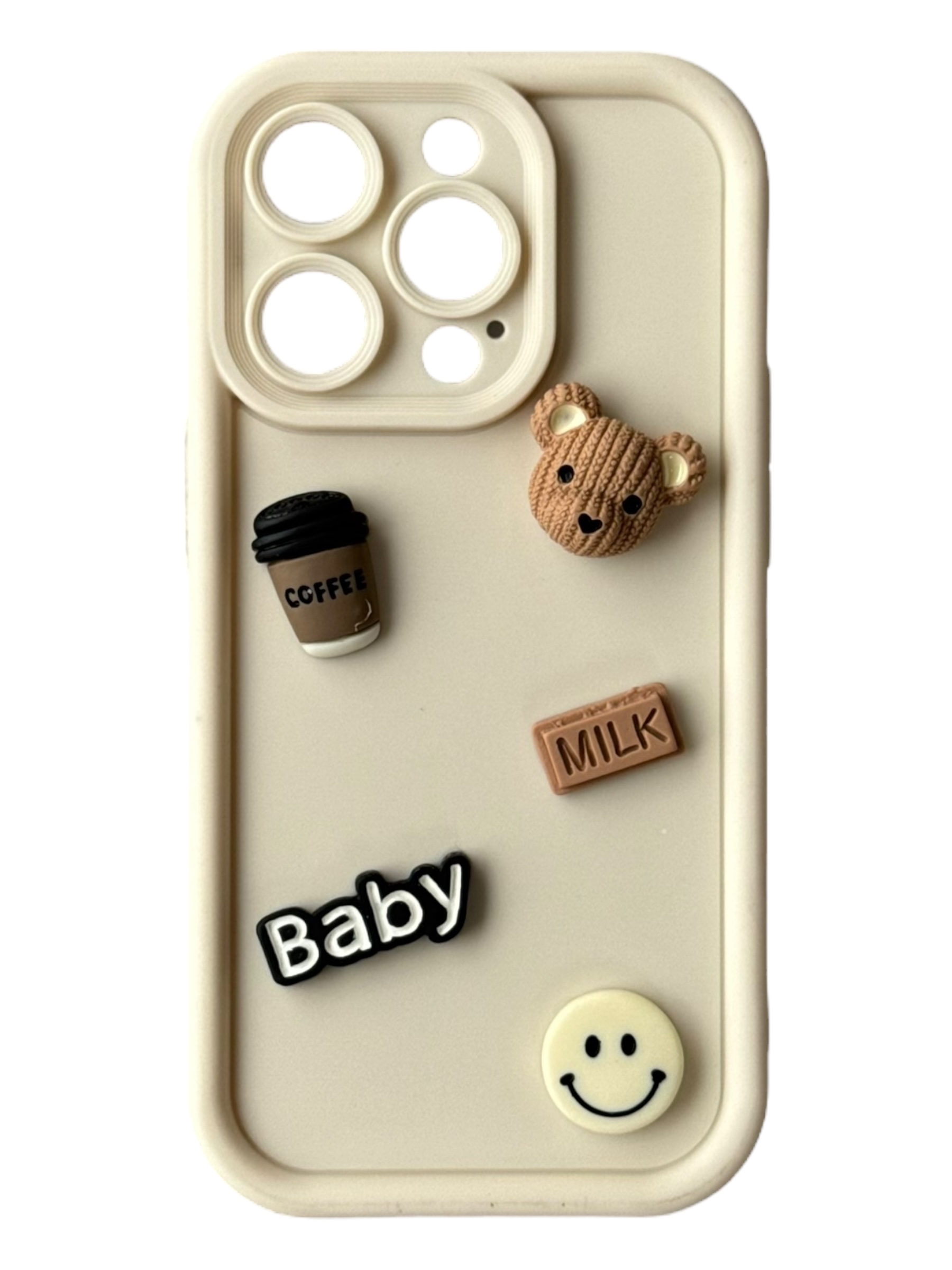 Чохол Toys Case для iPhone 12 Pro (white / bear)