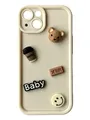 Чохол Toys Case для iPhone 14 (white / bear)