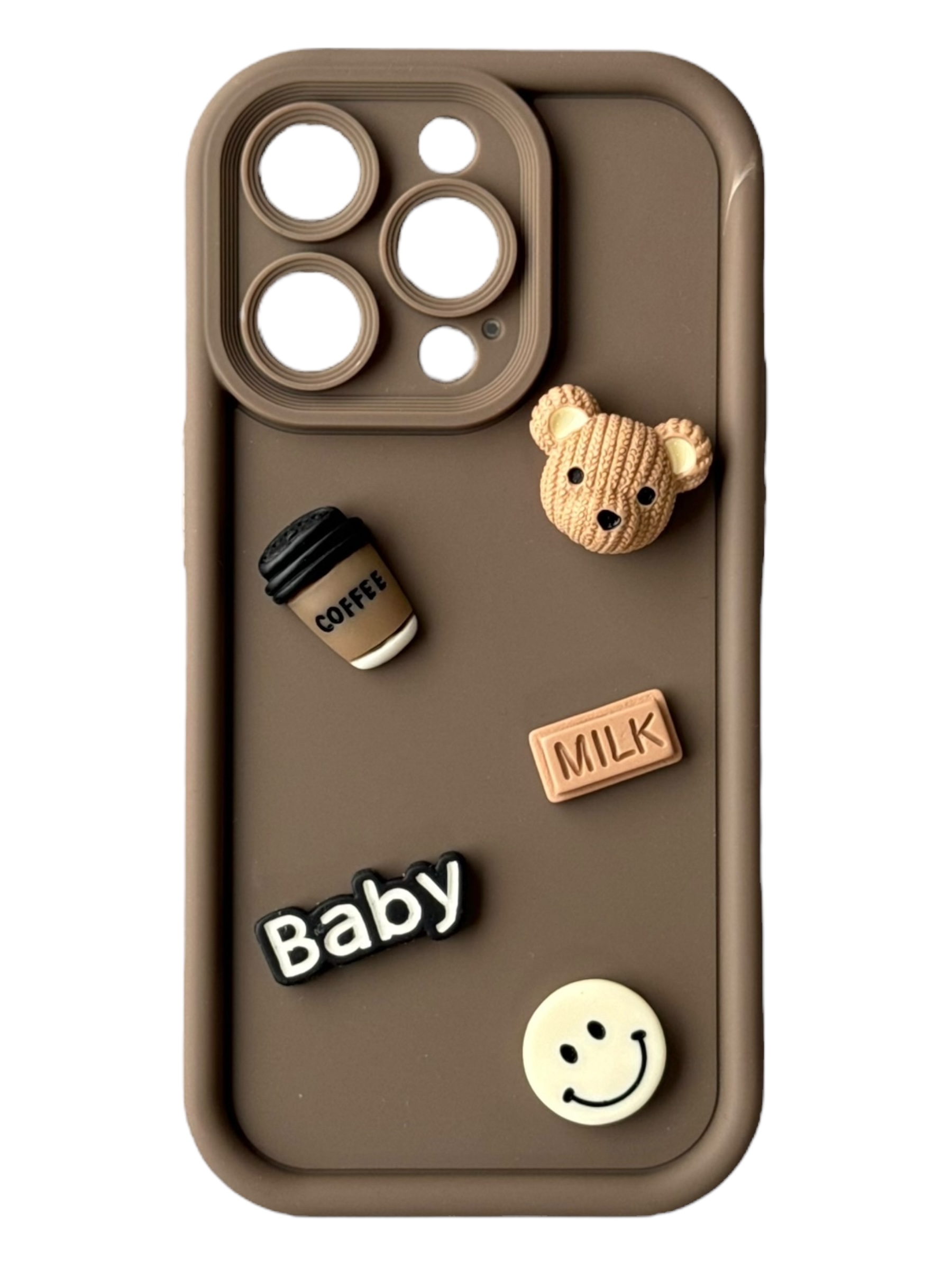 Чохол Toys Case для iPhone 14 Pro (brown / bear)