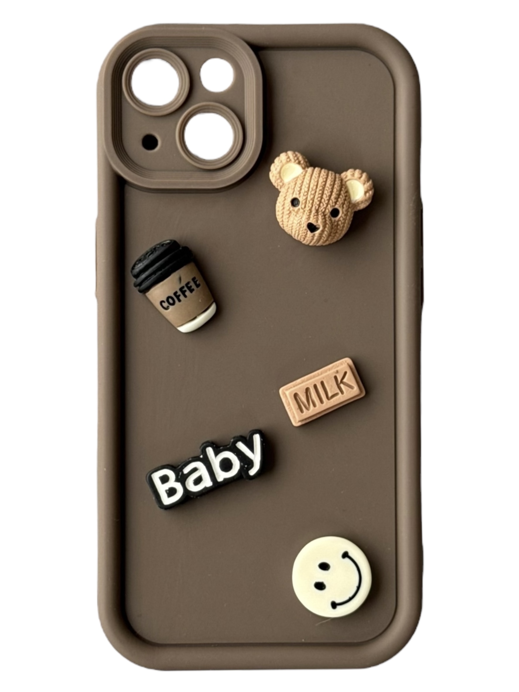 Чохол Toys Case для iPhone 15 (brown / bear)