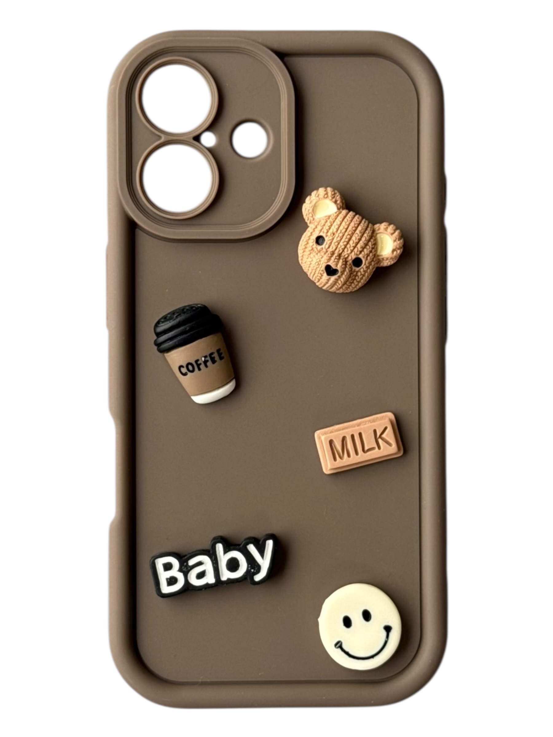 Чохол Toys Case для iPhone 16 (brown / bear)