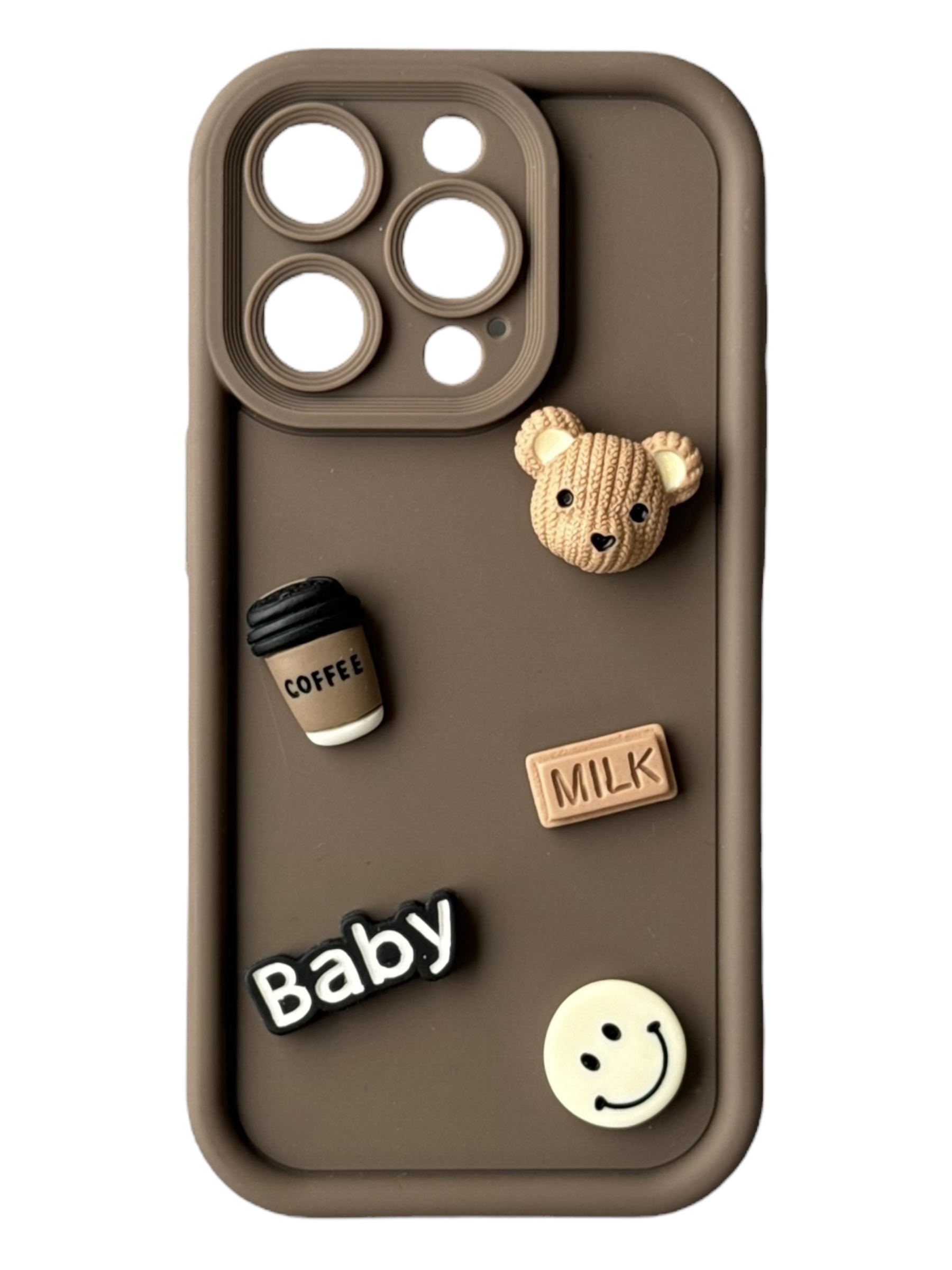 Чохол Toys Case для iPhone 16 Pro (brown / bear)