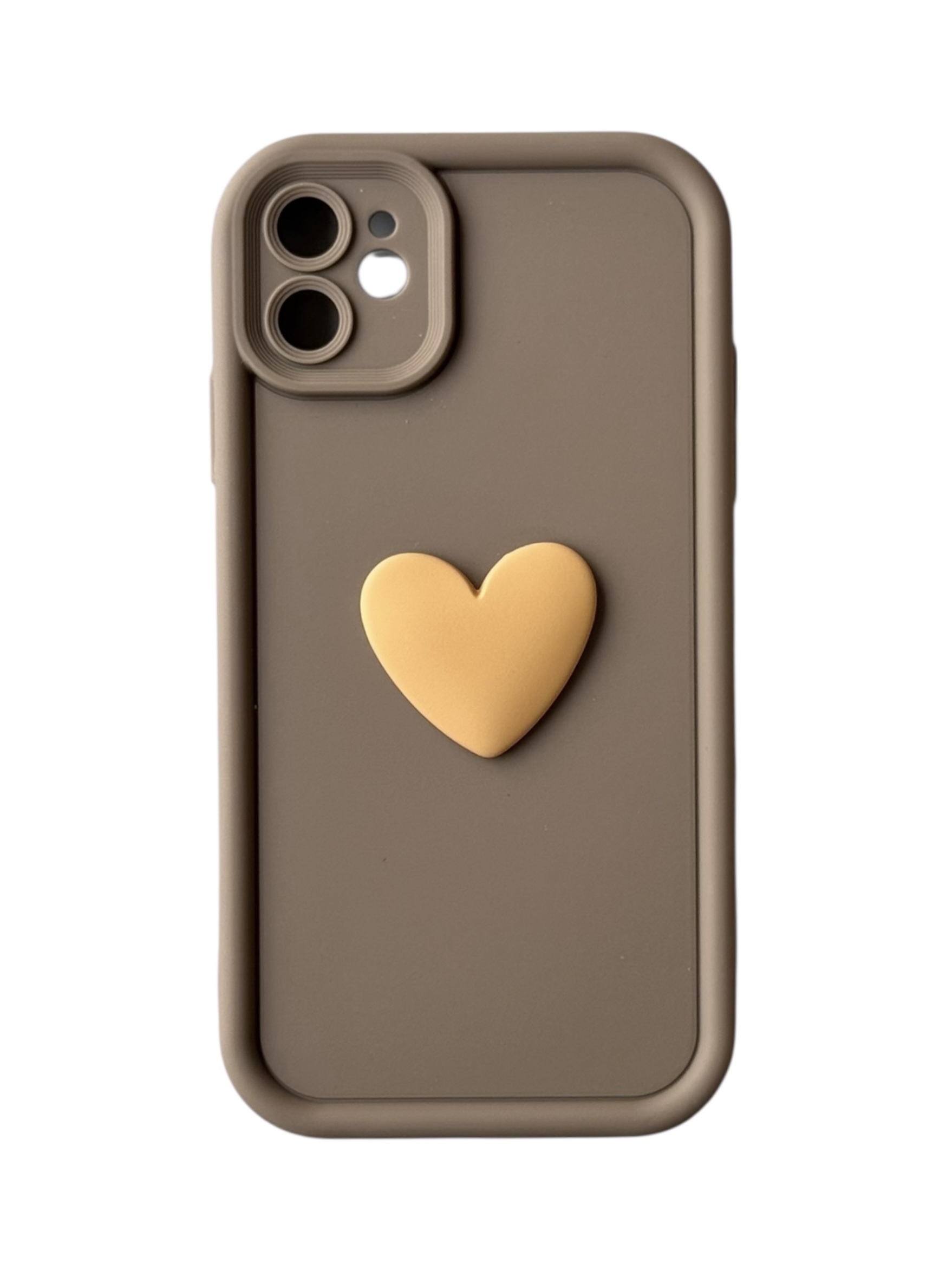 Чохол Toys Case для iPhone 11 (brown / heart)