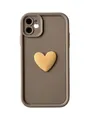 Чохол Toys Case для iPhone 11 (brown / heart)
