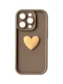 Чохол Toys Case для iPhone 13 Pro (brown / heart)