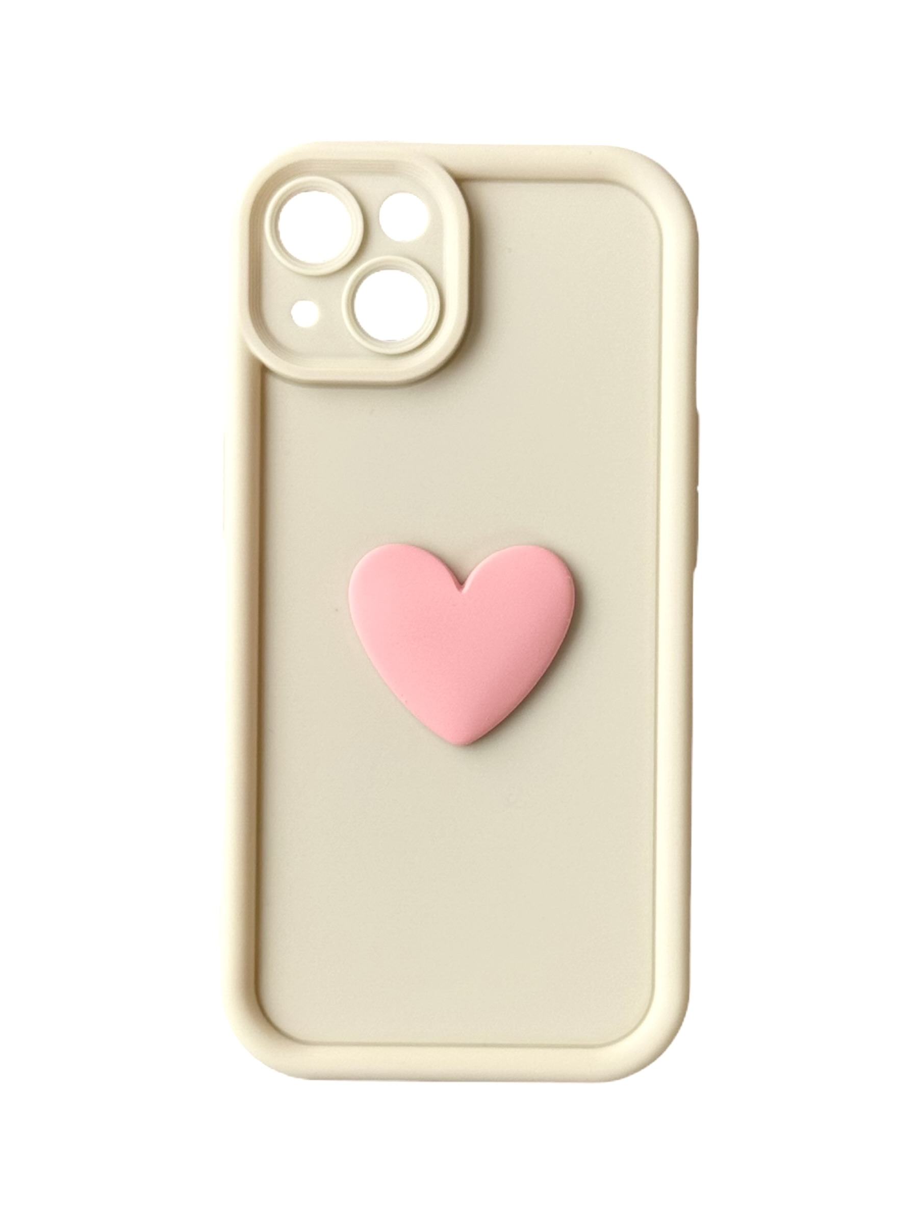 Чохол Toys Case для iPhone 15 (white / heart)