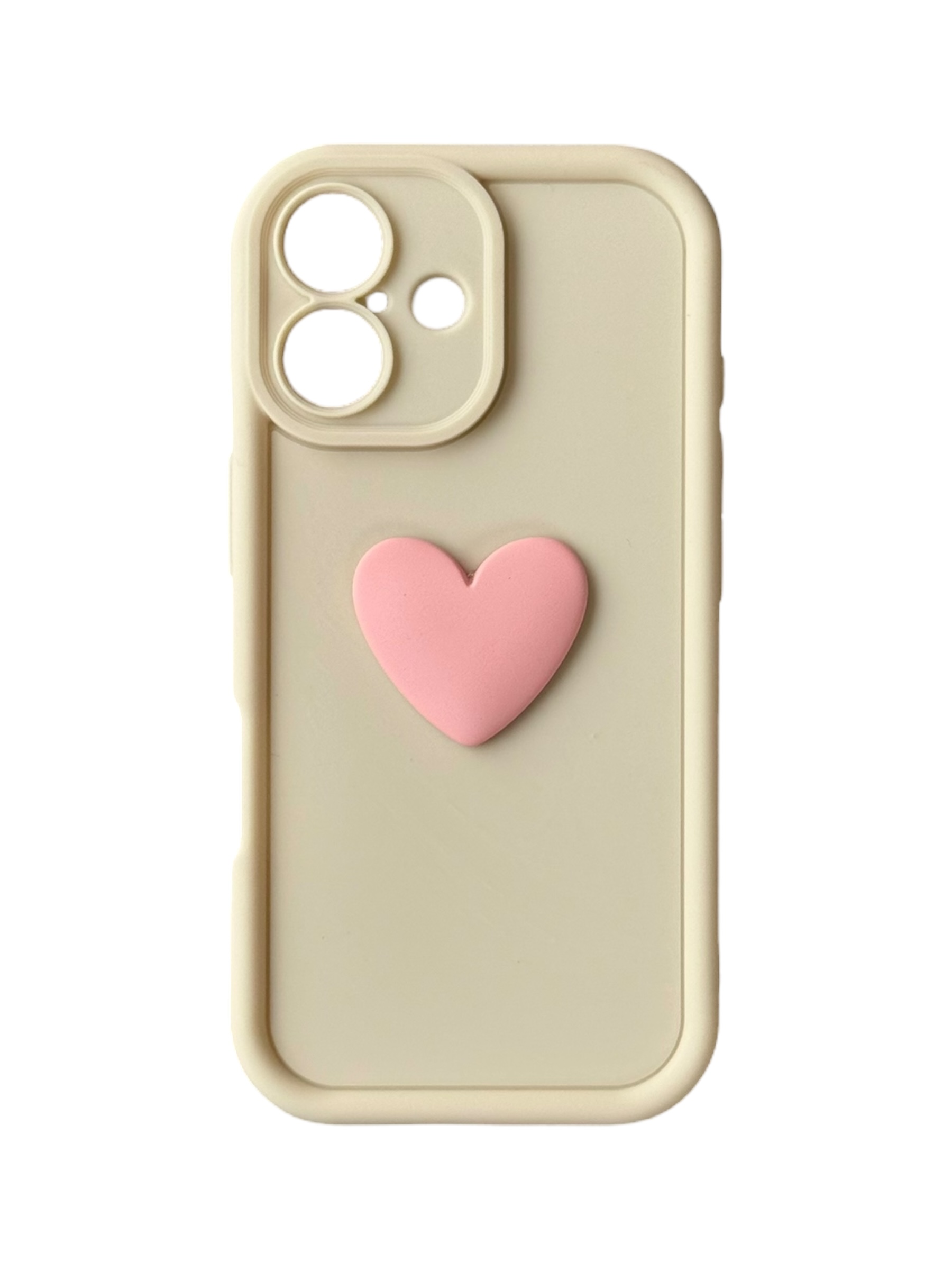 Чохол Toys Case для iPhone 16 (white / heart)