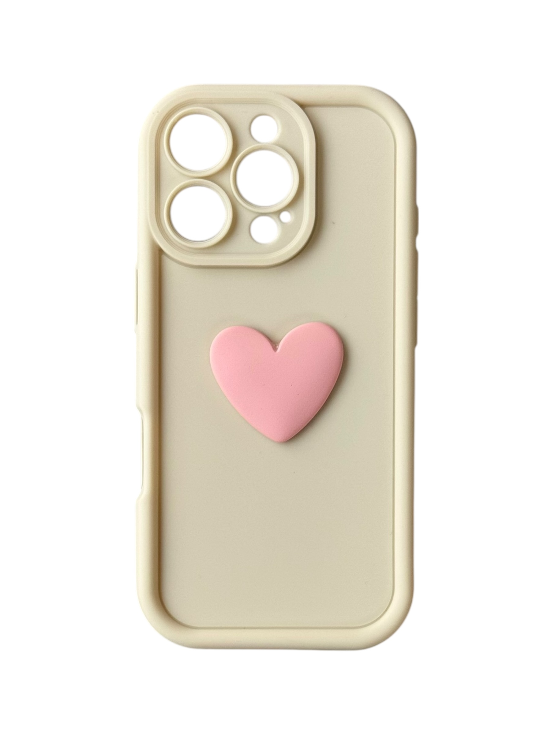 Чохол Toys Case для iPhone 16 ProMax (white / heart)