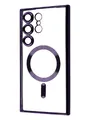 Чохол MetalColor Case MagSafe Samsung S25 Ultra (deep purple)