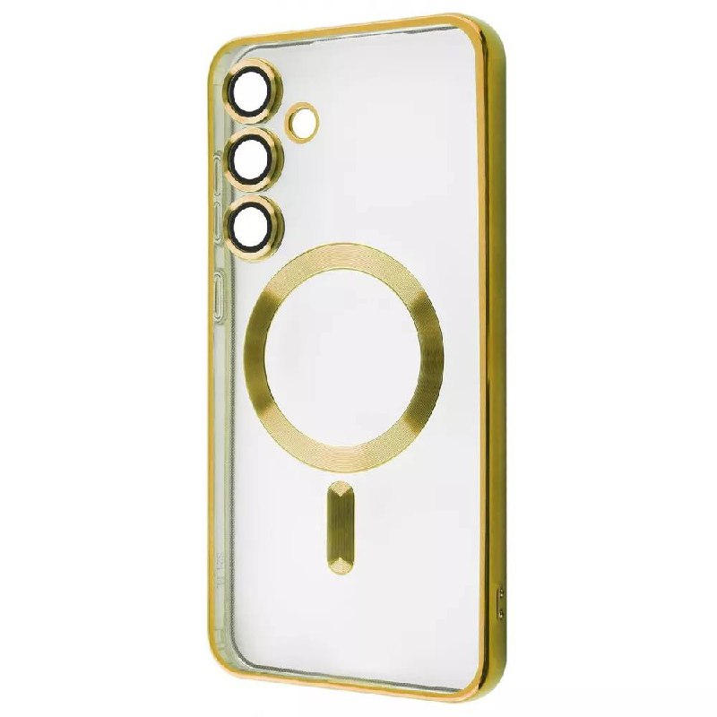 Чохол MetalColor Case MagSafe Samsung A35 (gold)
