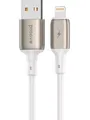 Кабель Proove Flex Metal Lightning 2.4A 1m (white)