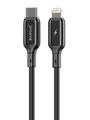 Кабель Proove Flex Metal Type-C to Lightning 27W 1m (black)
