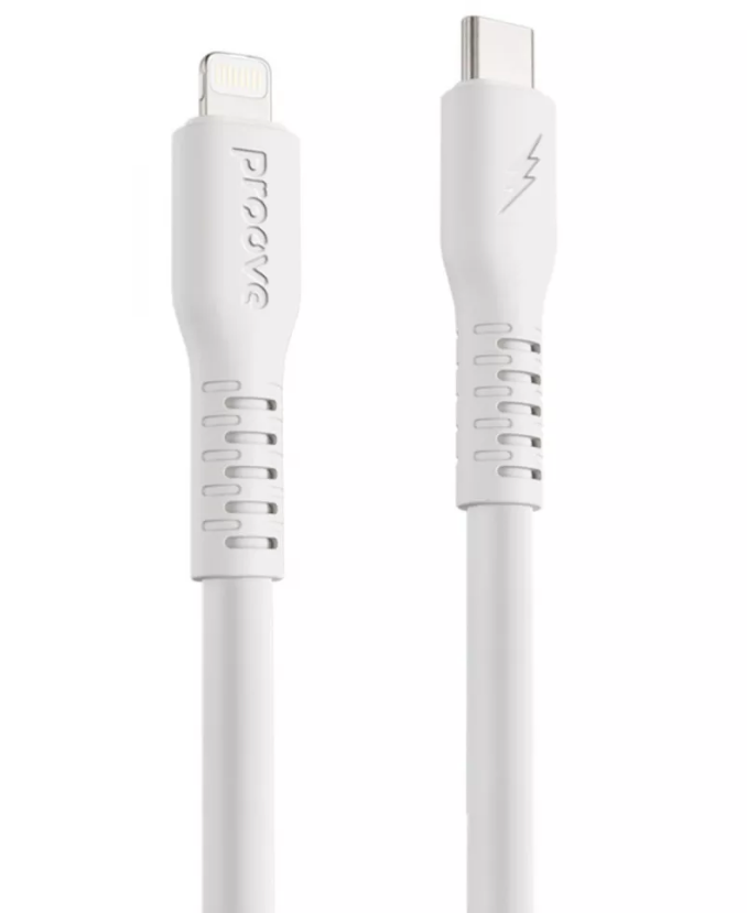 Кабель Proove Eternal Type-C to Lightning 27W 2m (white)