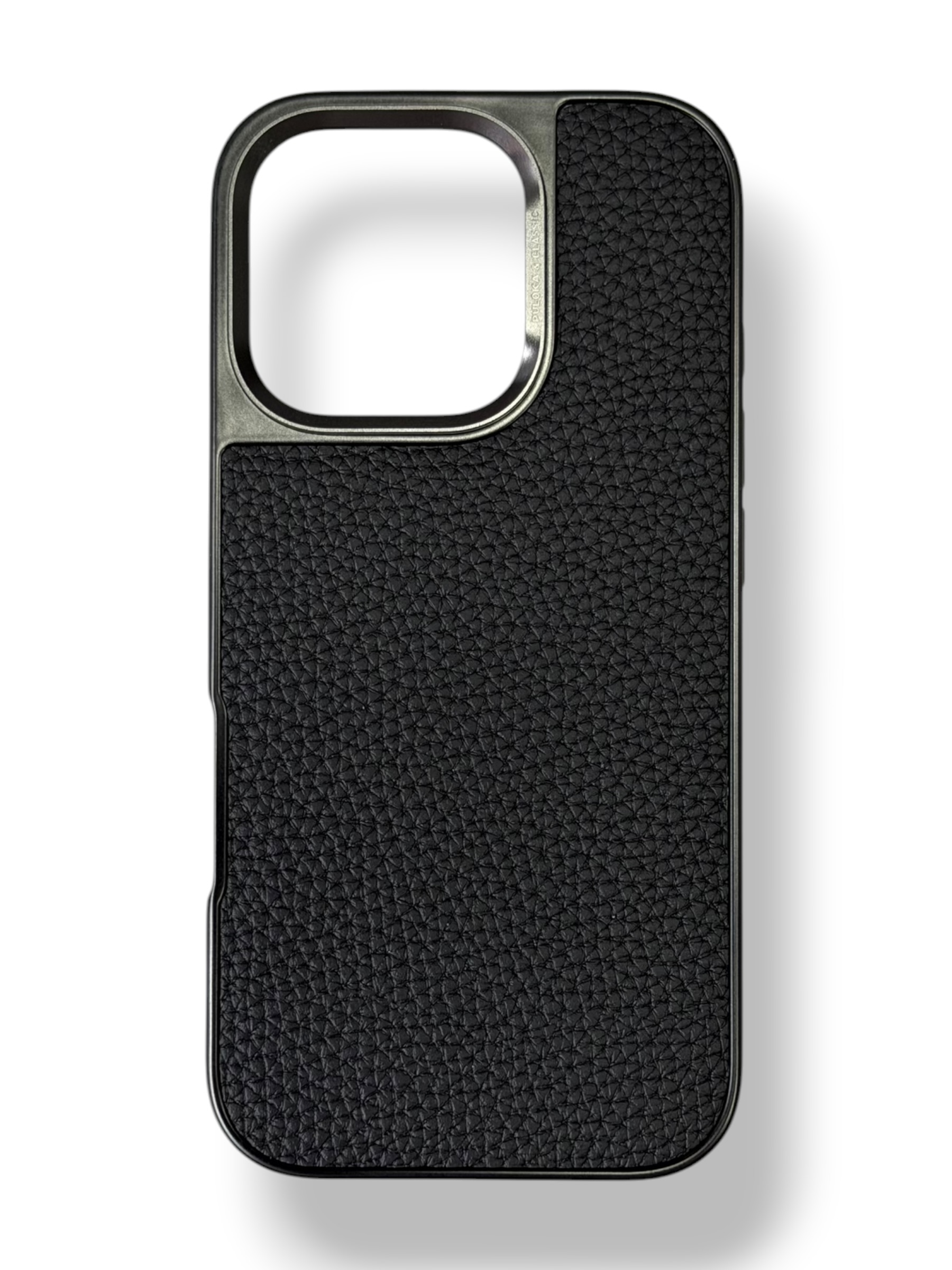 Чохол Puloka Classic Leather Case with MagSafe для iPhone 16 Pro (black)