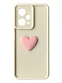 Чохол Toys Case для Xiaomi Redmi Note 12 Pro 5G (white / heart)