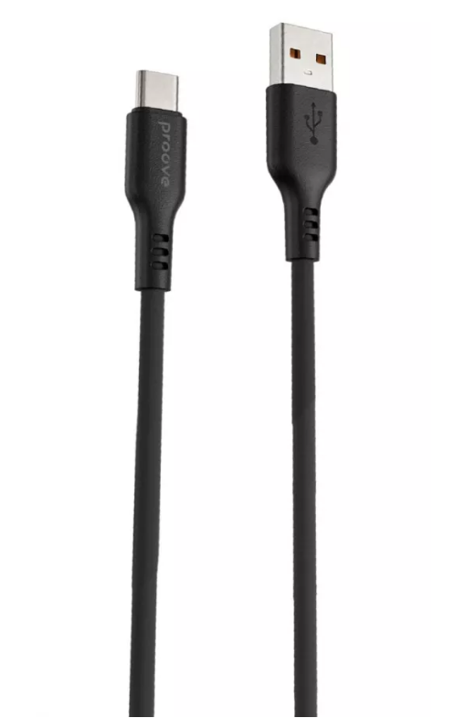 Кабель Proove Rebirth Type-C 2.4A 1m (black)