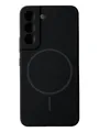 Чохол Silicone Case with MagSafe для Samsung Galaxy S22 (чорний / black)