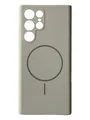 Чохол Silicone Case with MagSafe для Samsung Galaxy S22 Ultra (сірий / gray)