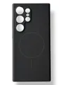 Чохол Silicone Case with MagSafe для Samsung Galaxy S24 Ultra (чорний / black)