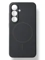 Чохол Silicone Case with MagSafe для Samsung Galaxy S25 Plus (чорний / black)