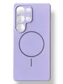 Чохол Silicone Case with MagSafe для Samsung Galaxy S25 Ultra (фіалковий / viola)