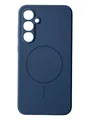 Чохол Silicone Case with MagSafe для Samsung Galaxy S23 FE (темно-синій / dark blue)