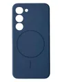 Чохол Silicone Case with MagSafe для Samsung Galaxy S23 Plus (темно-синій / dark blue)
