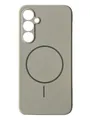 Чохол Silicone Case with MagSafe для Samsung Galaxy S23 FE (сірий / gray)