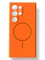 Чохол Silicone Case with MagSafe для Samsung Galaxy S24 Ultra (помаранчевий / orange)