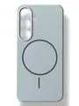 Чохол Silicone Case with MagSafe для Samsung Galaxy S25 Plus (небесний / sky blue)