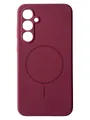 Чохол Silicone Case with MagSafe для Samsung Galaxy S23 FE (марсала / marsala)