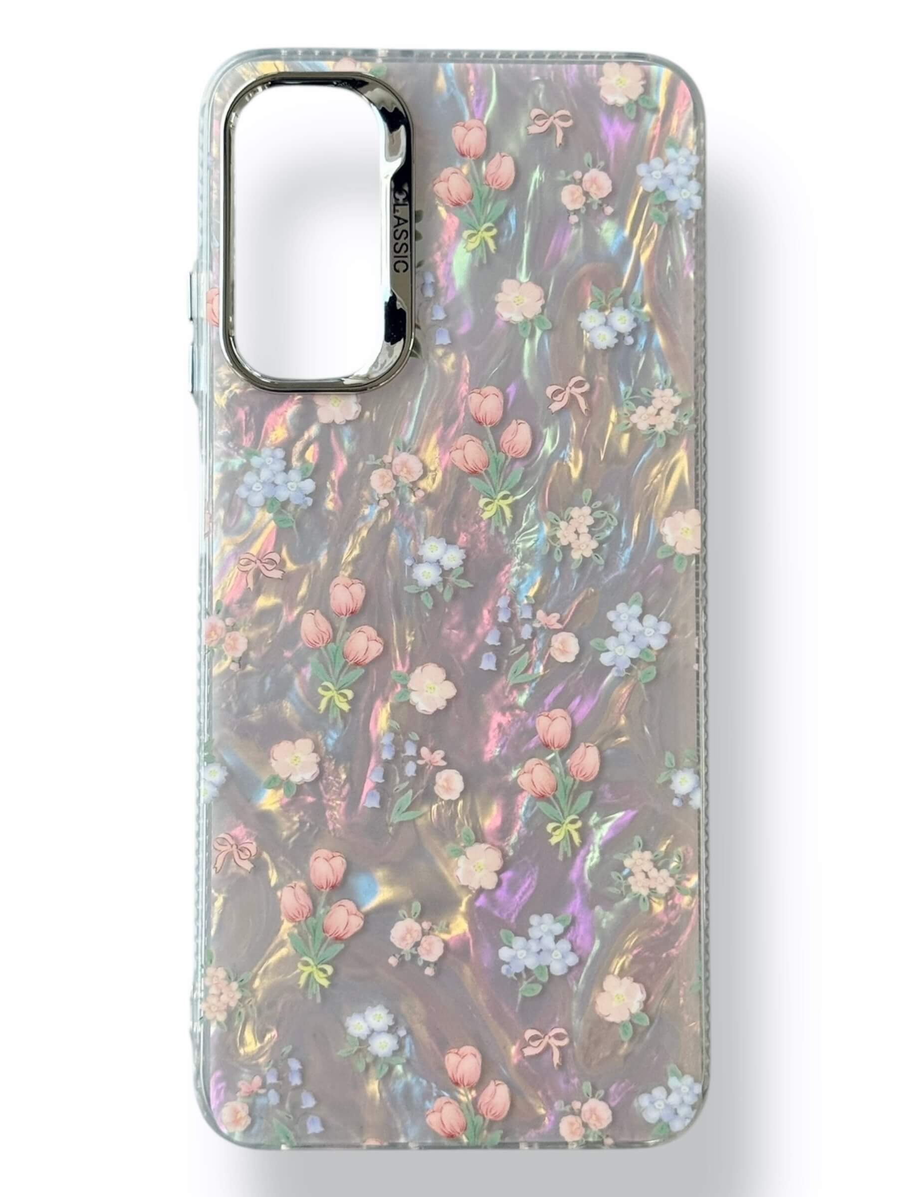 Чохол Flowers Case для Samsung Galaxy A24 (pink)
