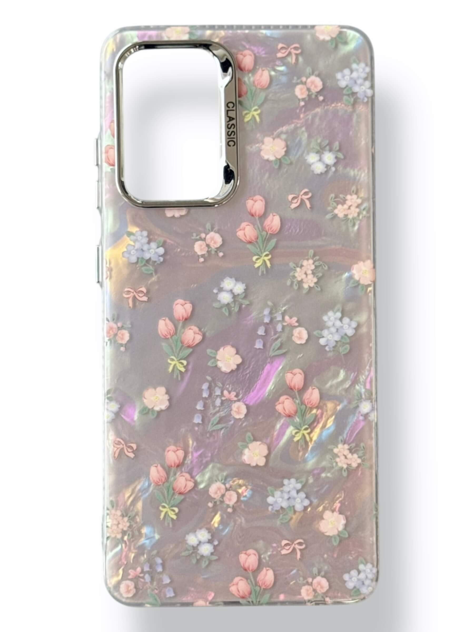 Чохол Flowers Case для Samsung Galaxy A34 (pink)