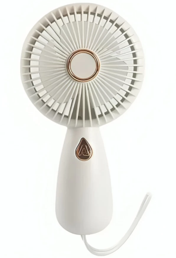 Портативний вентилятор ZB103 Mini Led (white)