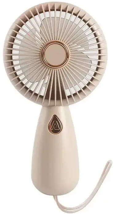 Портативний вентилятор ZB103 Mini Led (beige)