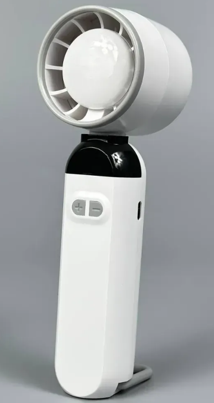 Портативний вентилятор Turbo F85 з цифровим дислеєм (white)