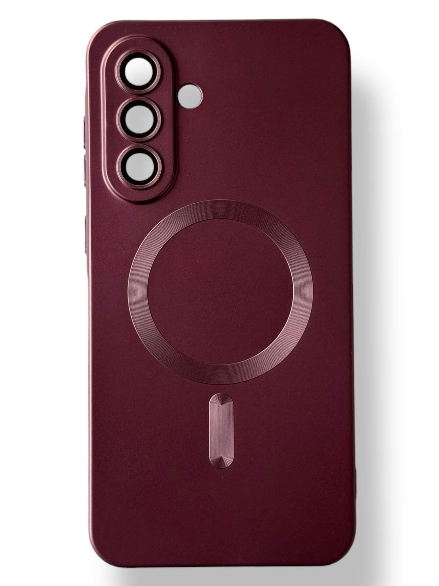 Чохол Sapphire Matte Case with MagSafe для Samsung A56 (red wine)