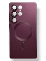 Чохол Sapphire Matte Case with MagSafe для Samsung S25 Ultra (red wine)