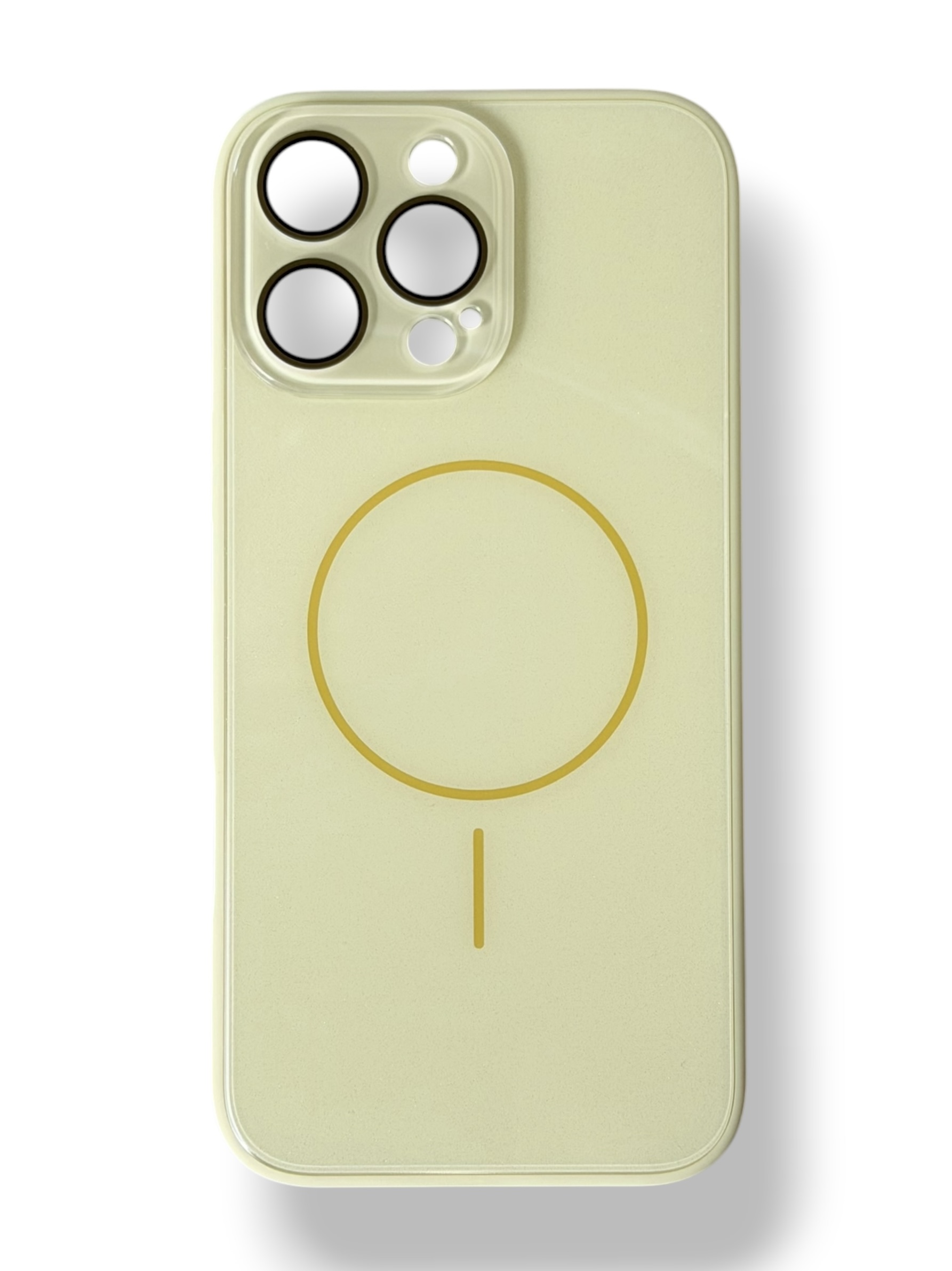 Чохол AG-ACRYLICS shine MagSafe Case IPhone 16 ProMax (yellow)