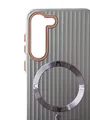 Чохол Ribbed Case with MagSafe для Samsung S23 (light purple)
